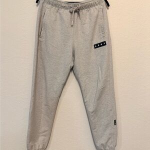 ASRV Light Gray Pull-On Jogger Pants